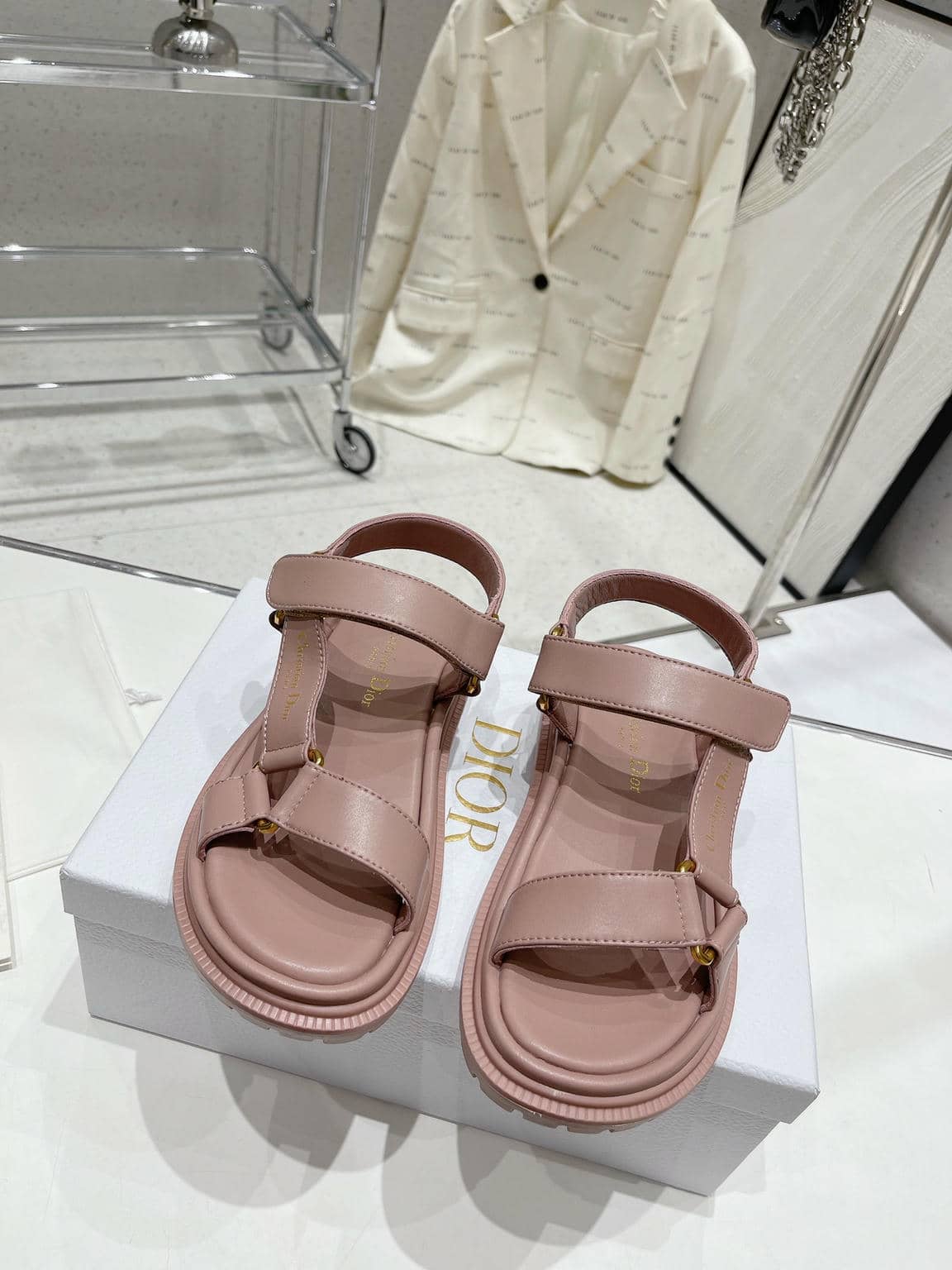 Dior Velcro sandals-12